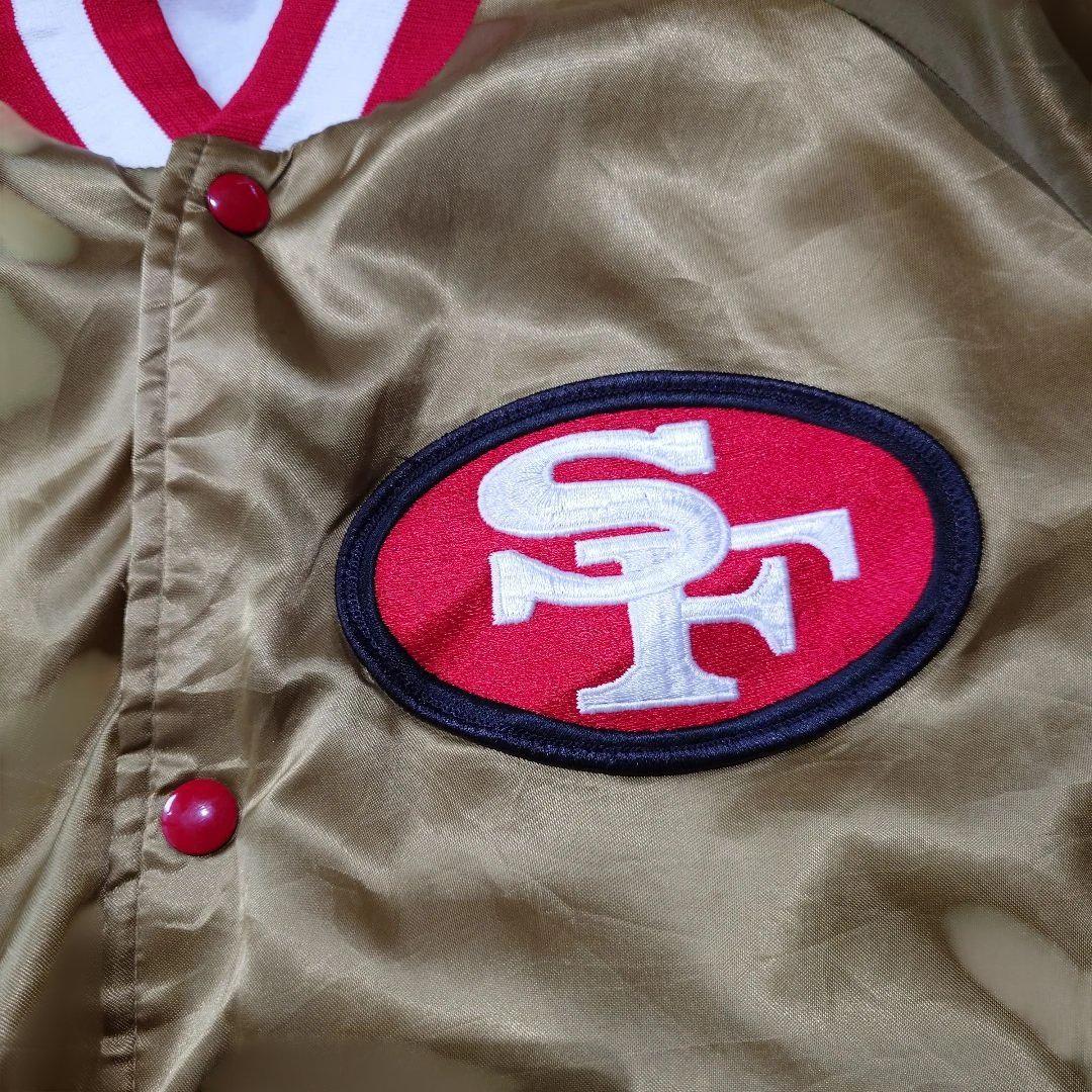 49ers satan jacket chalk line 80s XL
