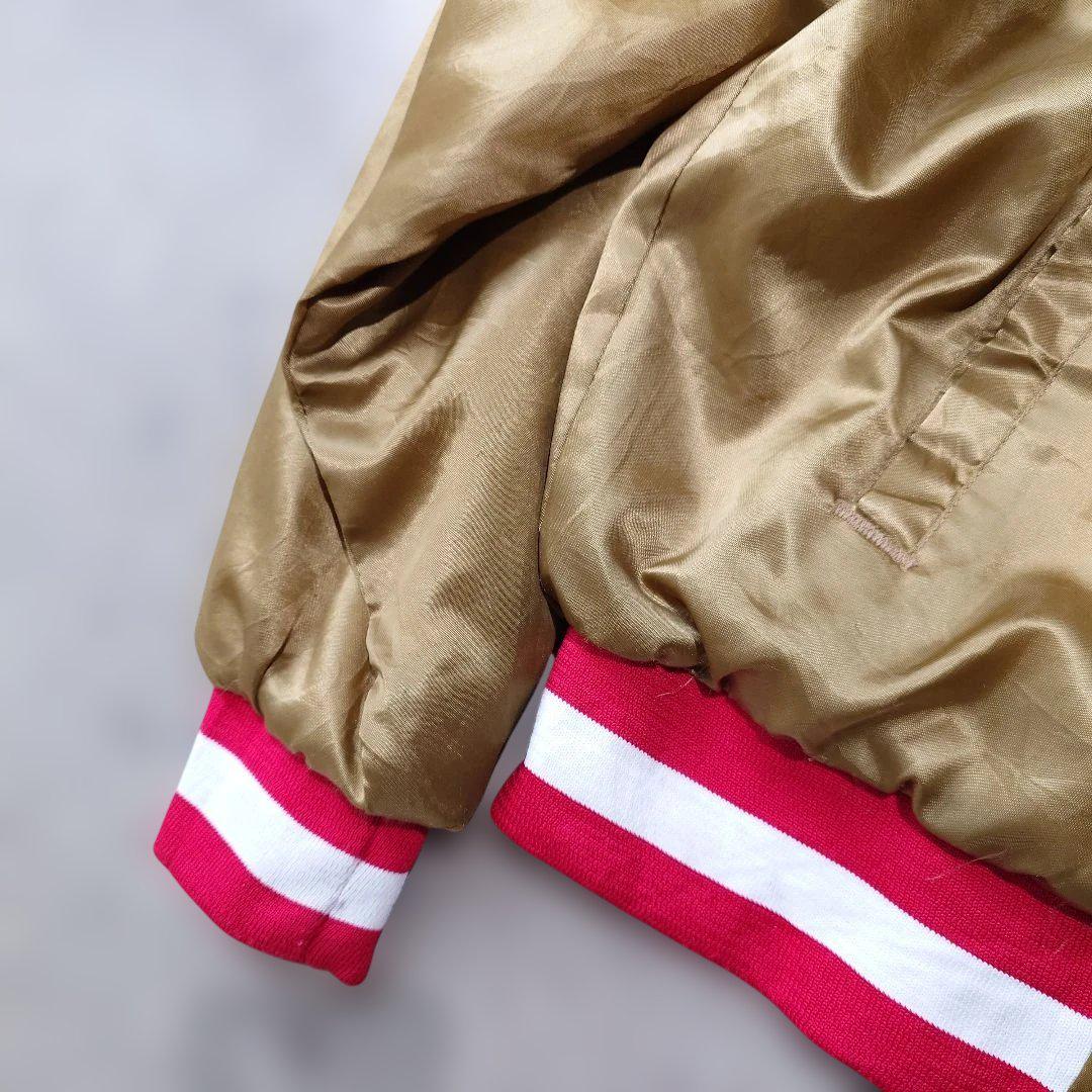 49ers satan jacket chalk line 80s XL