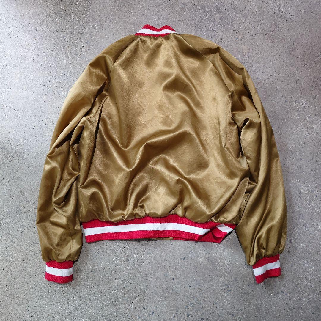 49ers satan jacket chalk line 80s XL