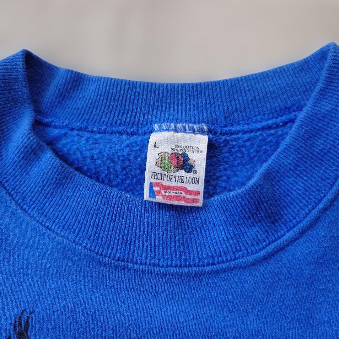 80s vintgae sweat wild cats fruits of the loom sz L