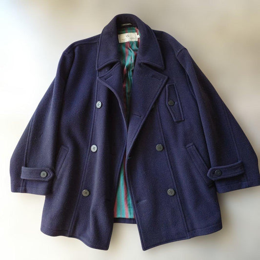 kent&amp;curwen wool P coat M
