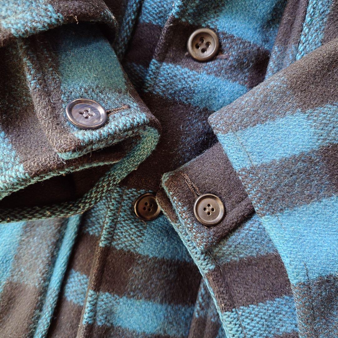 60's Hunting mackinaw coat L オールド60年代　ハンティングコート　ダブルマッキーノコート　MからL