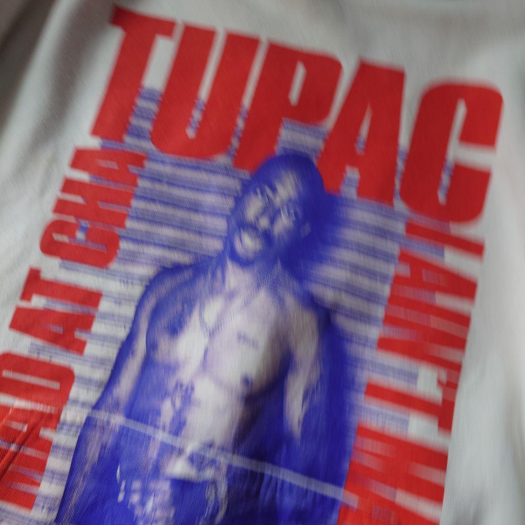 2PAC I AIN'T MAD AT CHA sweat parka L