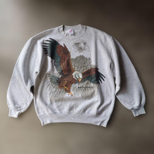 90s JERZEES eagle sweat L