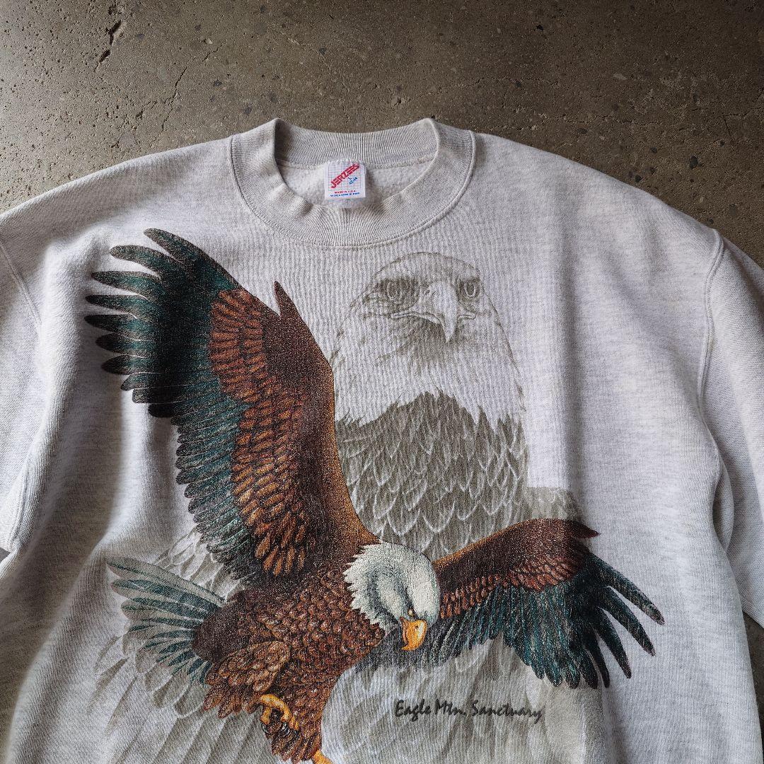 90s JERZEES eagle sweat L