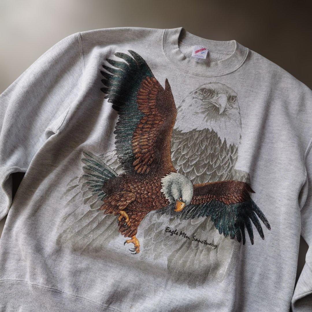 90s JERZEES eagle sweat L