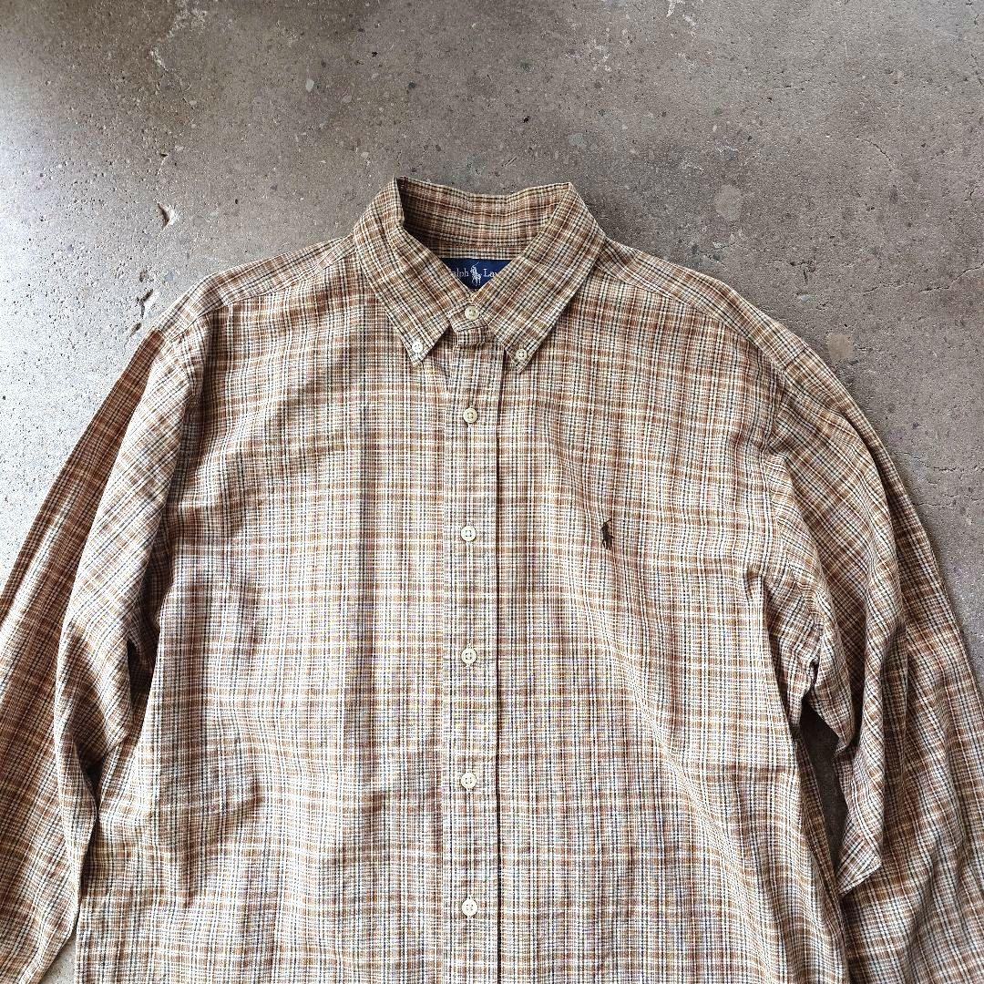 POLO RALPHLAUREN check shirts M BLAKE ポロラルフローレン　チエックシャツ　M