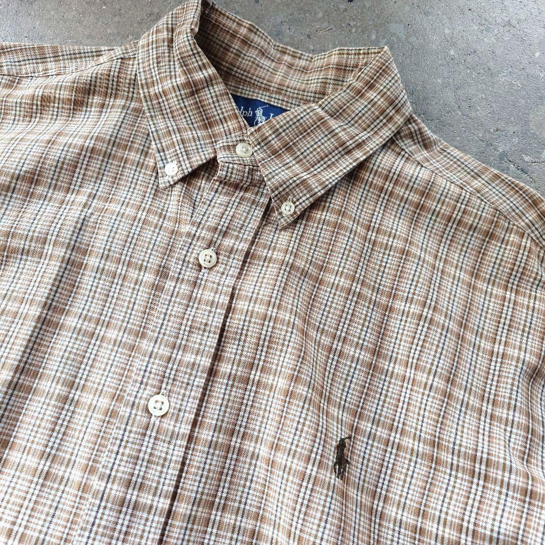 POLO RALPHLAUREN check shirts M BLAKE ポロラルフローレン　チエックシャツ　M