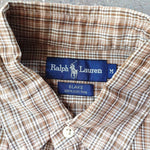 画像をギャラリービューアに読み込む, POLO RALPHLAUREN check shirts M BLAKE ポロラルフローレン　チエックシャツ　M
