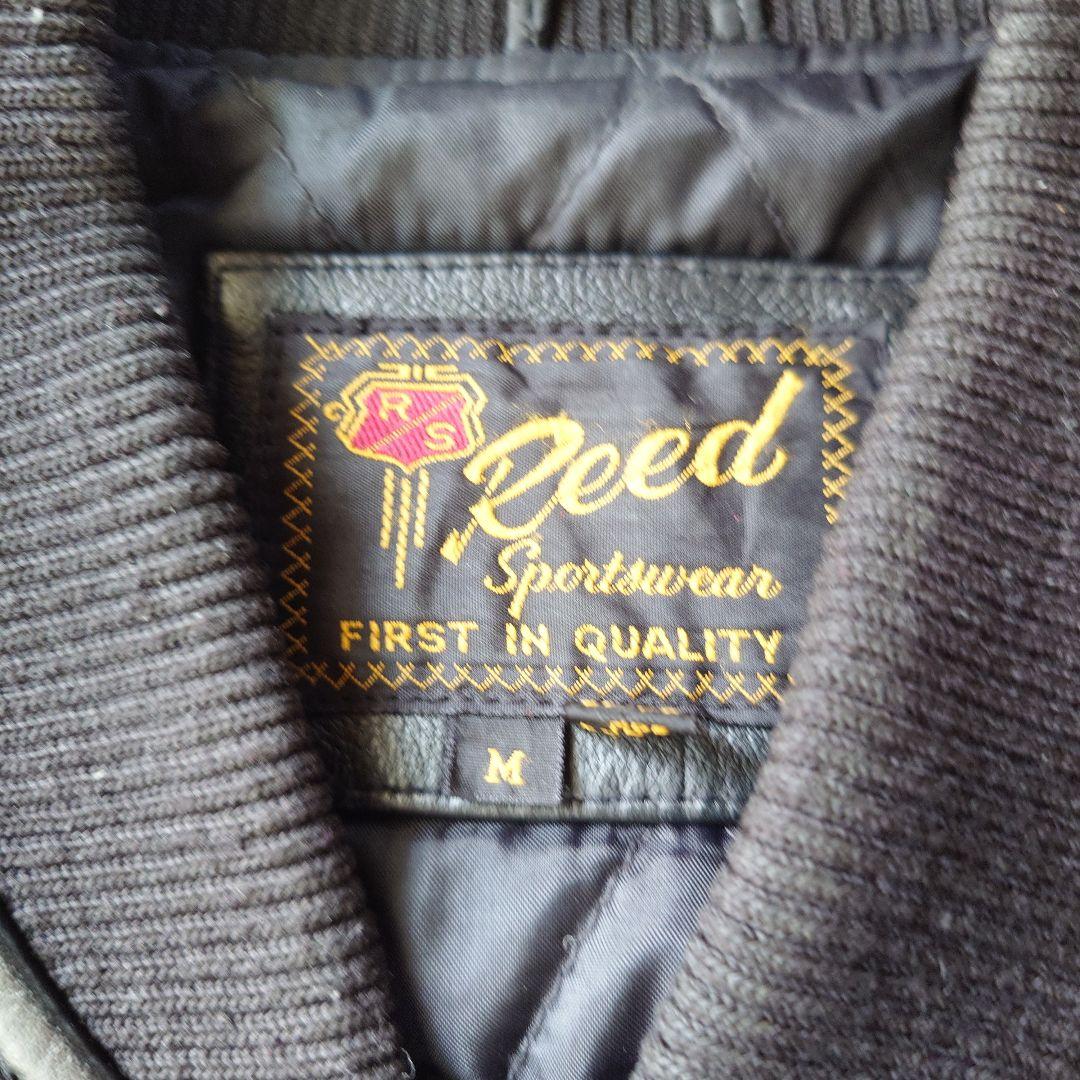 Reed cowhide leather  studuim jacket M