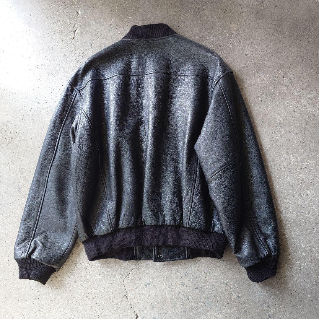 Reed cowhide leather  studuim jacket M
