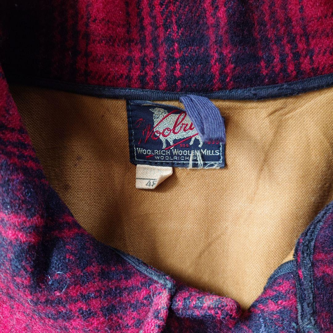 40s WOOLRICH BROS hunthing jacket 48 USA