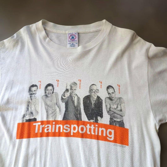 90s ORIGINAL TRAINSPOTTING tee M