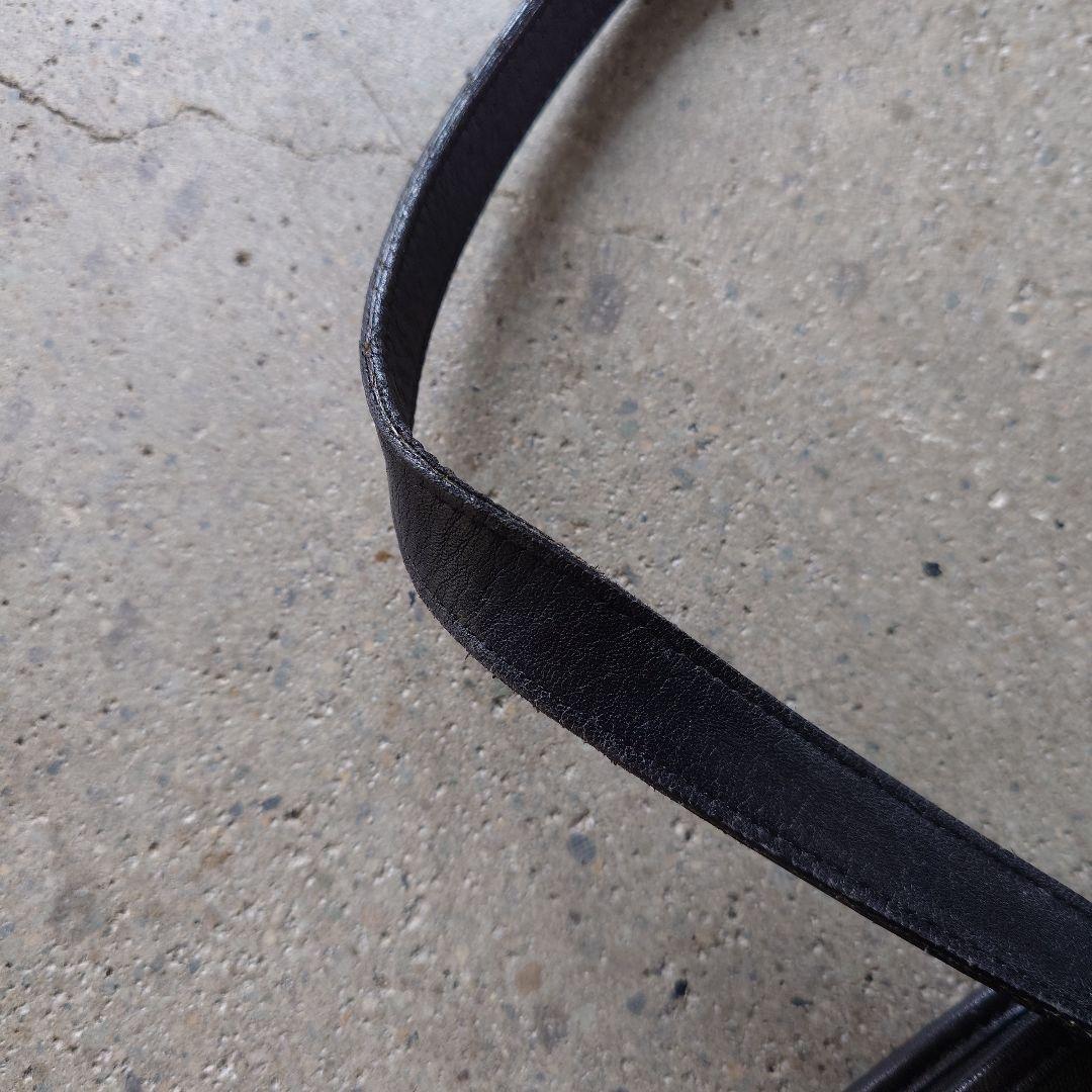 OLD COACH leather shoulder bag
