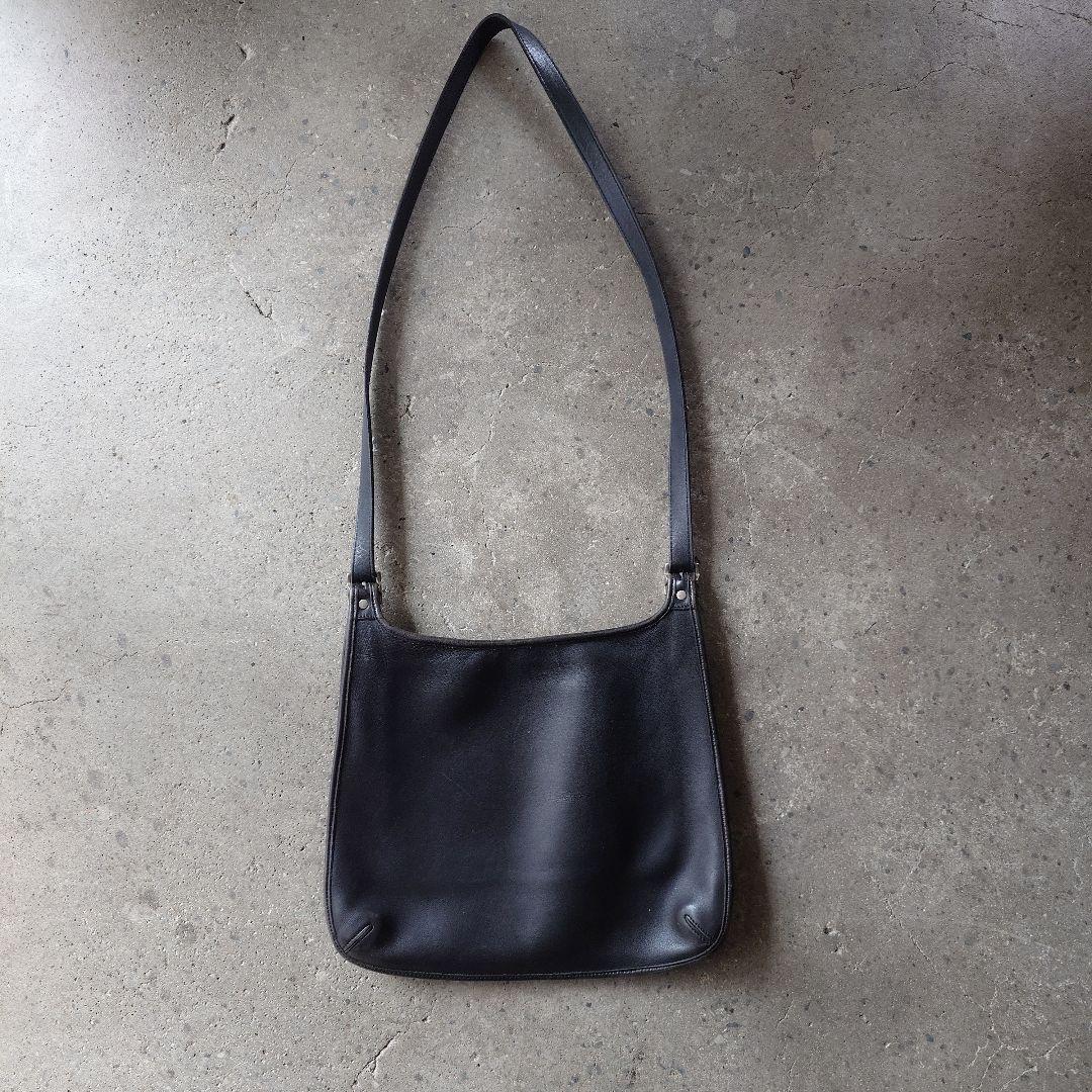 OLD COACH leather shoulder bag