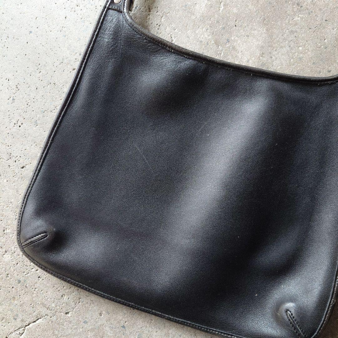 OLD COACH leather shoulder bag
