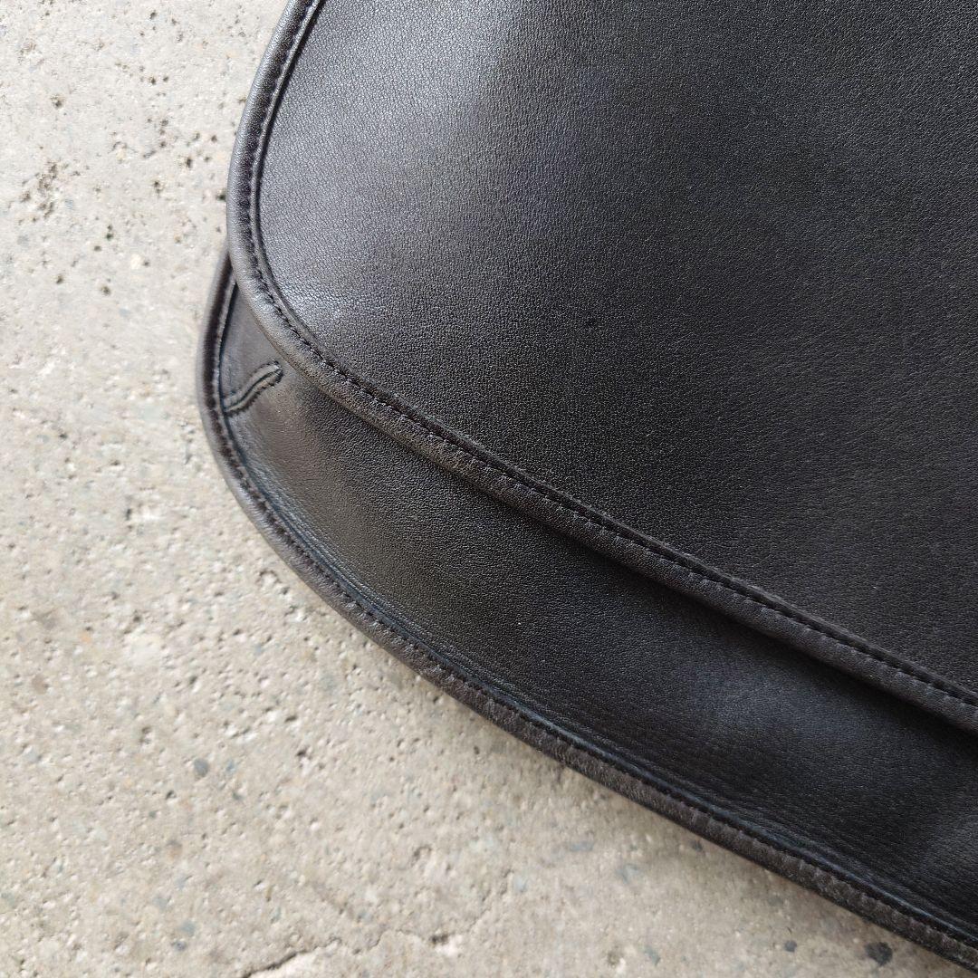 OLD COACH leather shoulder bag