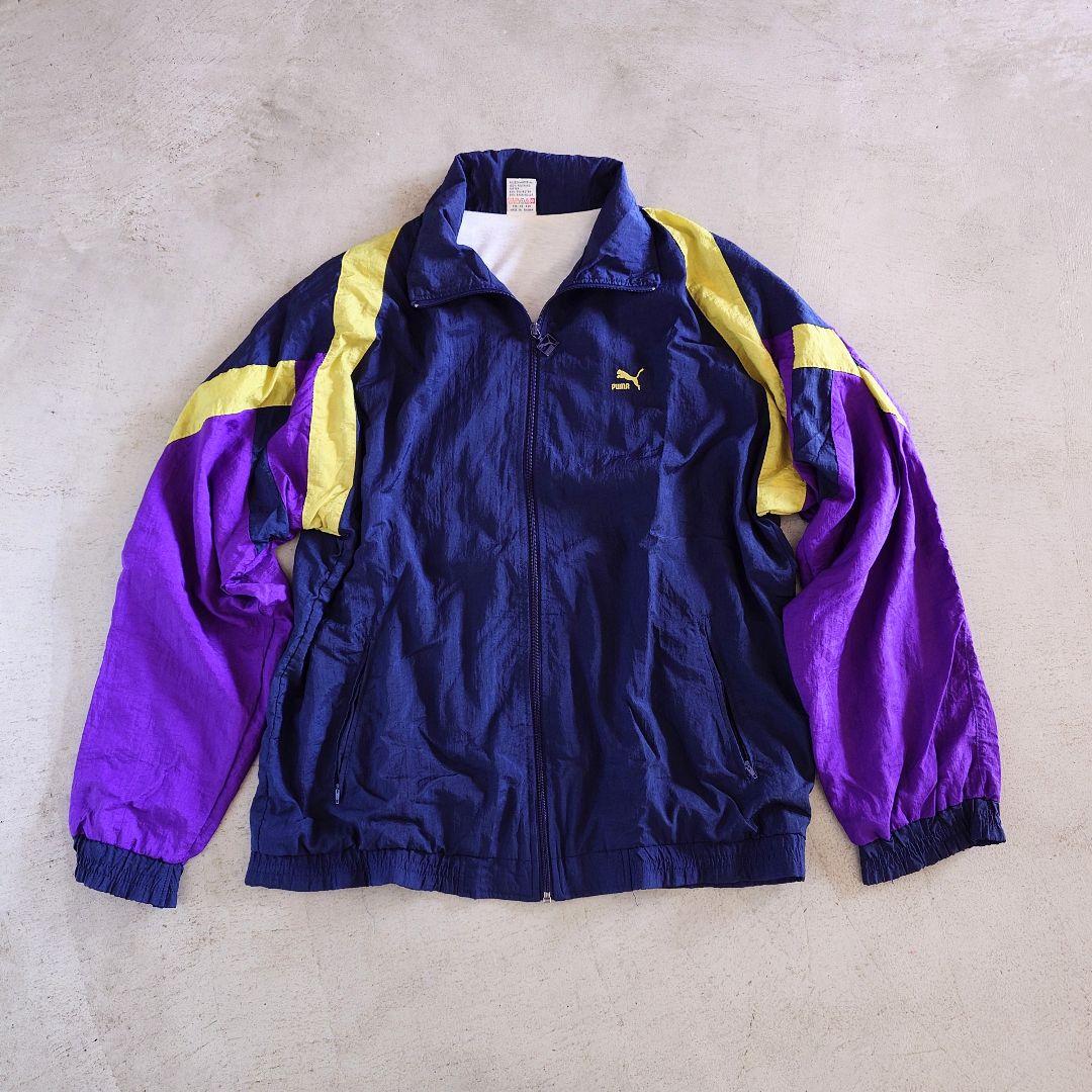 Used PUMA nylon jacket XL プーマ　ナイロンジャケット　海外版