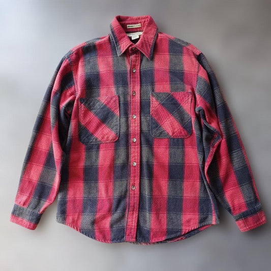 ST　John’s Bay BIGMAC buffalo check flannnel shirts USA M