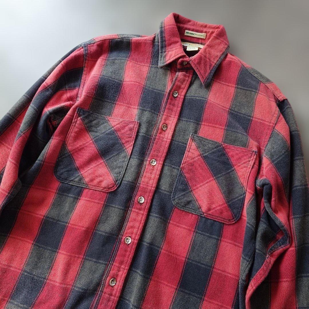 ST　John’s Bay BIGMAC buffalo check flannnel shirts USA M