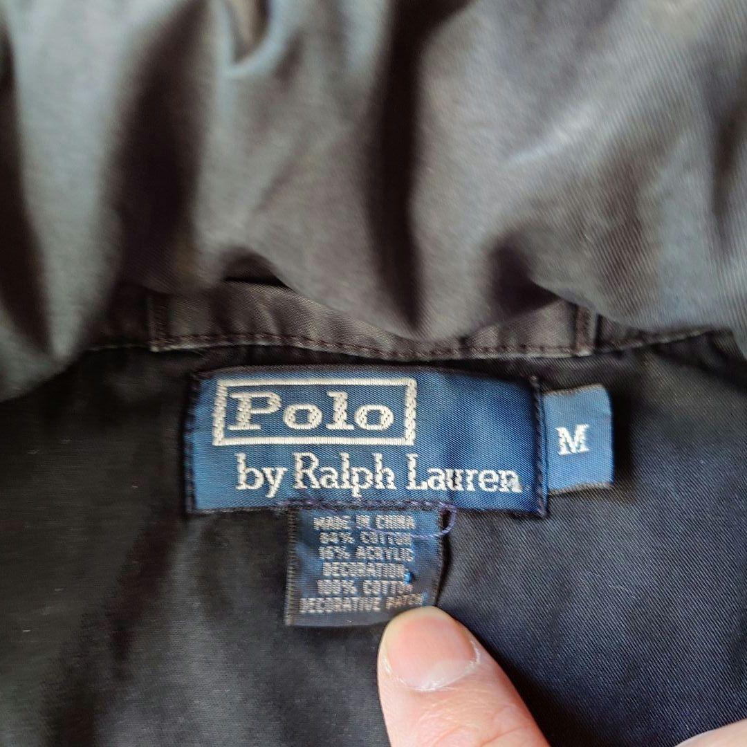 90's poloralphlauren military sweat jacket M 90年代　ポロラルフローレン　ミリタリー　スウエット　ブルゾン M