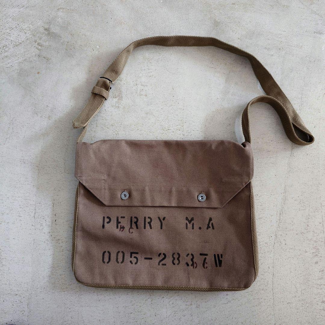 M38　French Bread Shoulder Bag Stencil フレンチ　ブレッドショルダーバッグ　ハンドペイント