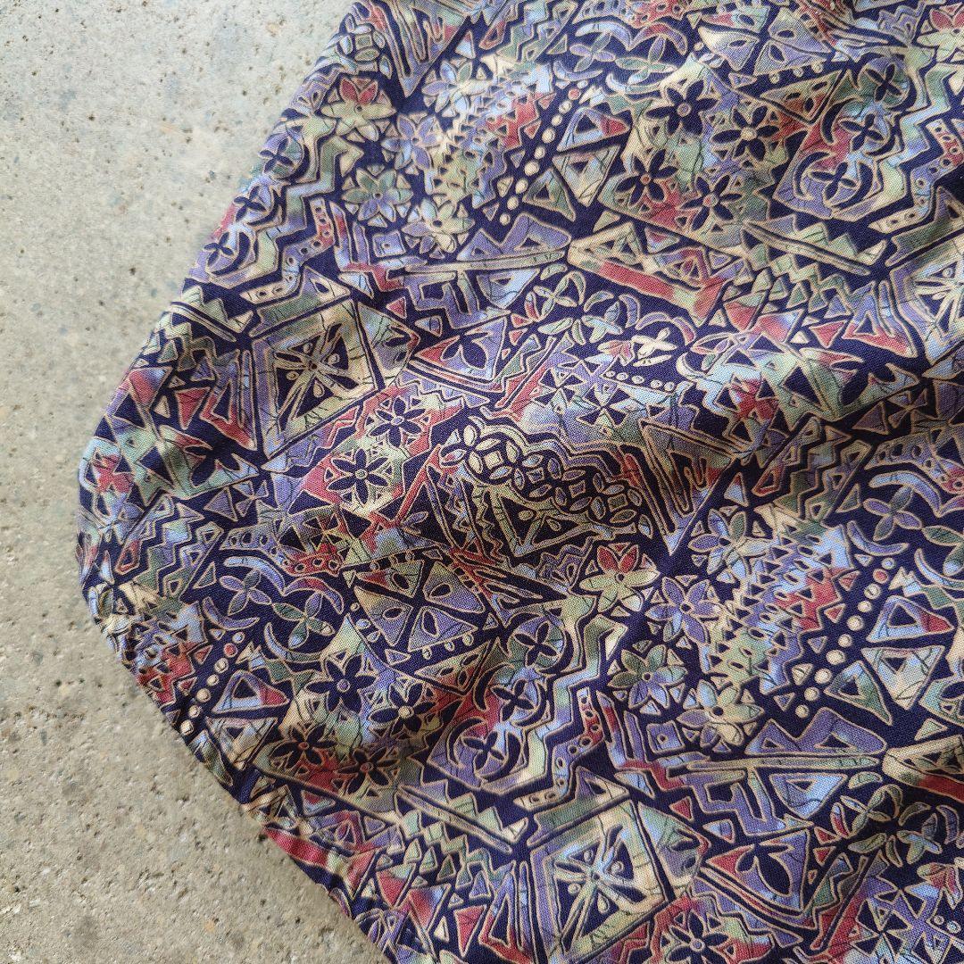 GITMAN BROTHERS batik print shirts L