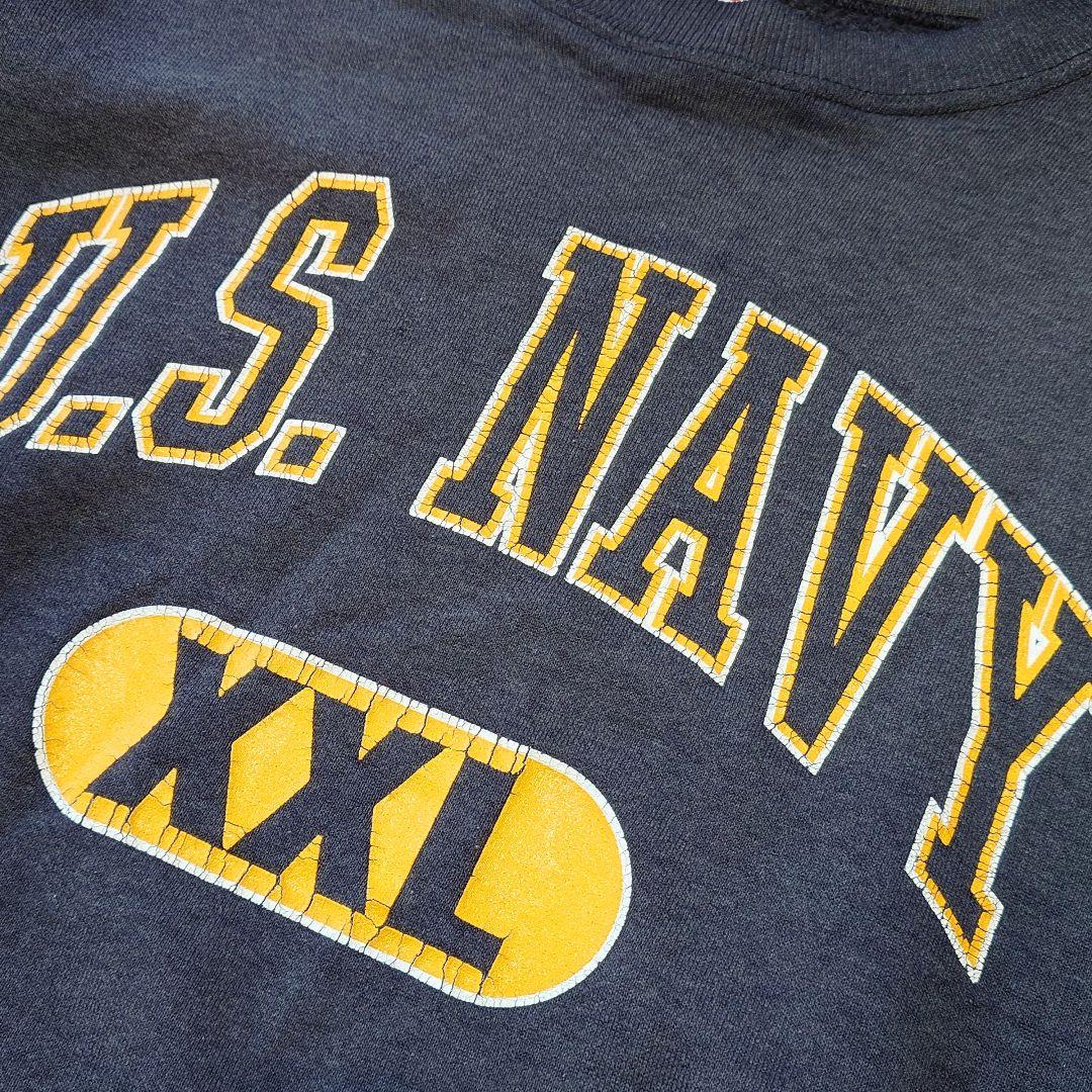 90s US NAVY sweat XL made in USA