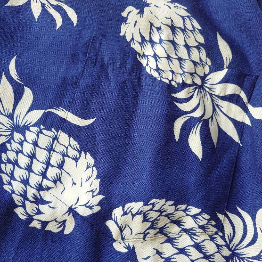 90s PINEAPPLEJUICE HAWAII rayon aloha shirts L