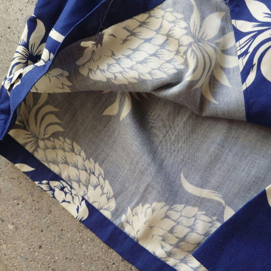 90s PINEAPPLEJUICE HAWAII rayon aloha shirts L