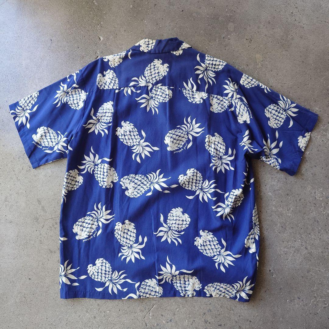 90s PINEAPPLEJUICE HAWAII rayon aloha shirts L