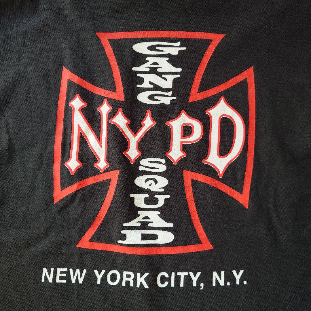 NYPD iron cross print tee