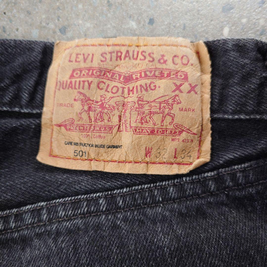 Levi's 501 black made in USA リーバイス501　ブラック　アメリカ製