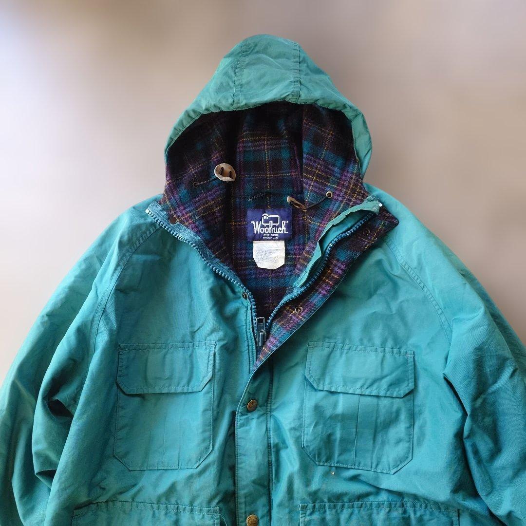 80s WOOLRICH mountain parka L