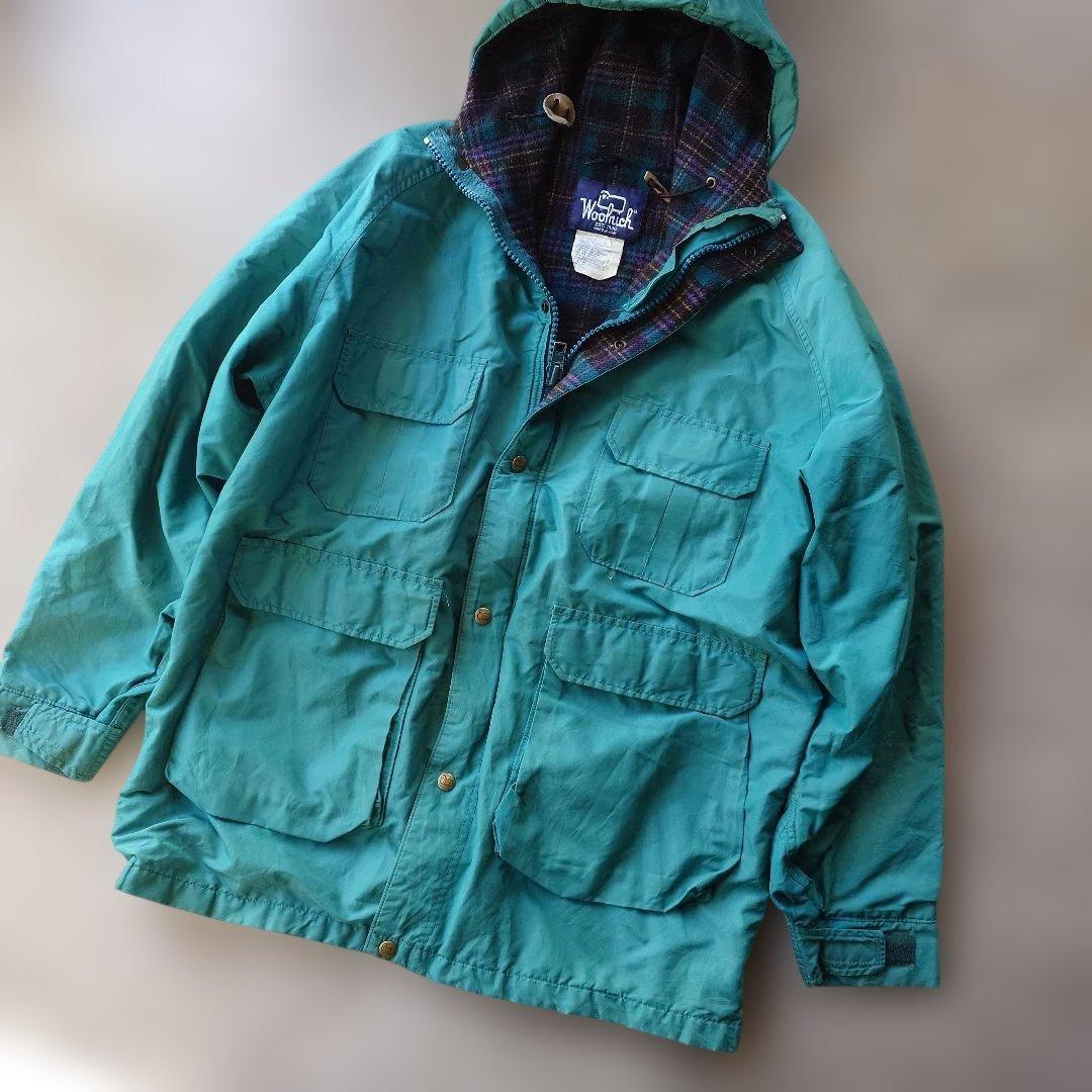 80s WOOLRICH mountain parka L