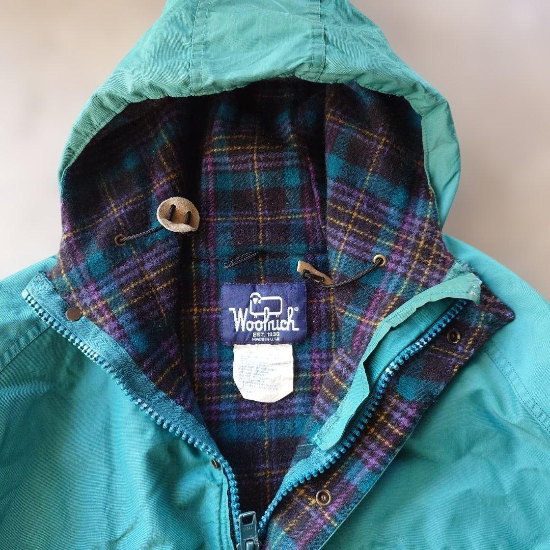 80s WOOLRICH mountain parka L