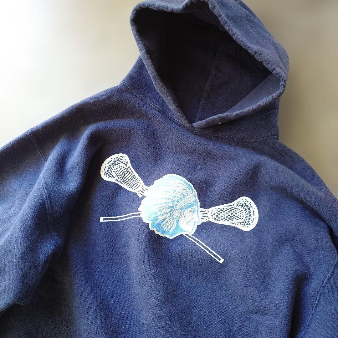 Sweat hoody parka indian L USA