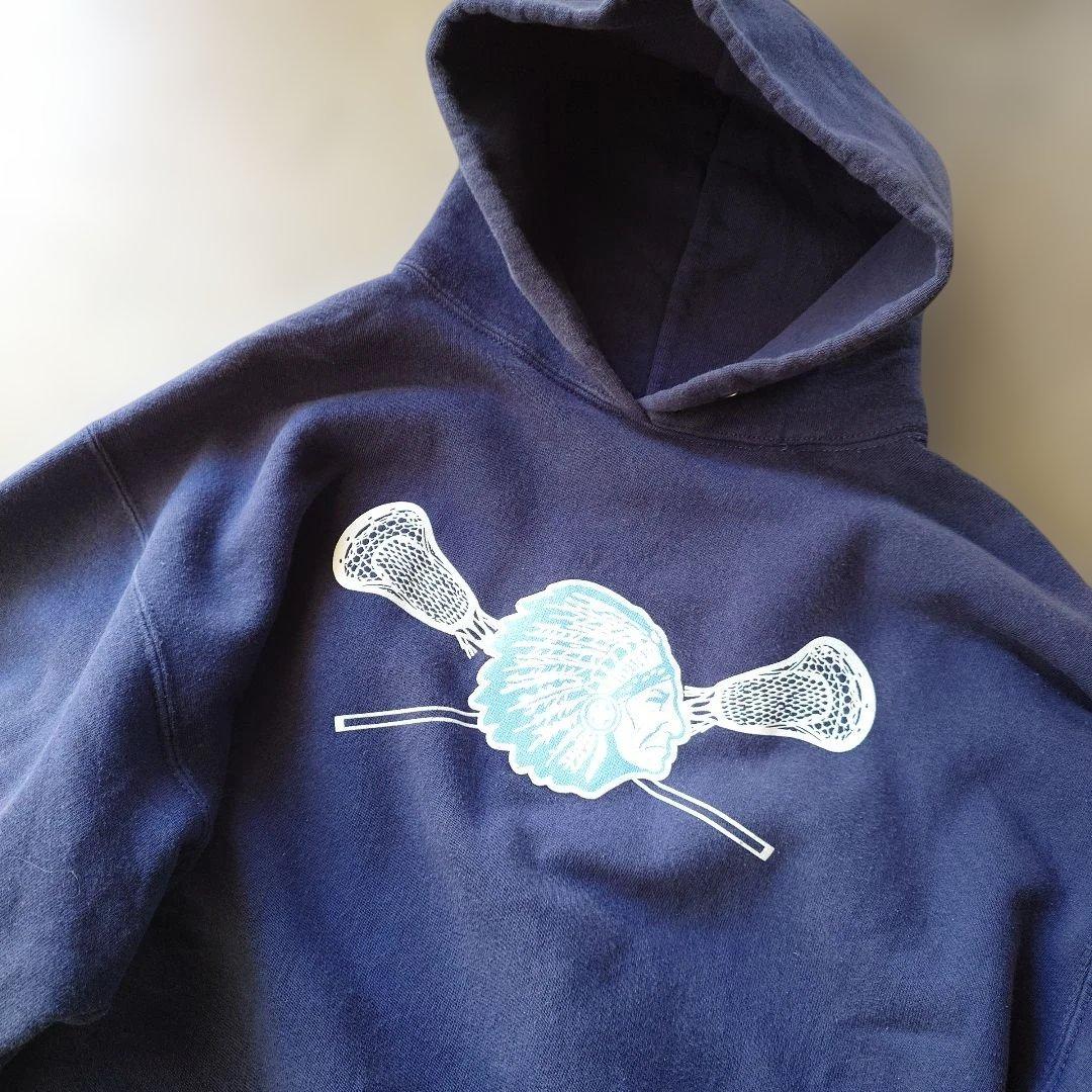 Sweat hoody parka indian L USA