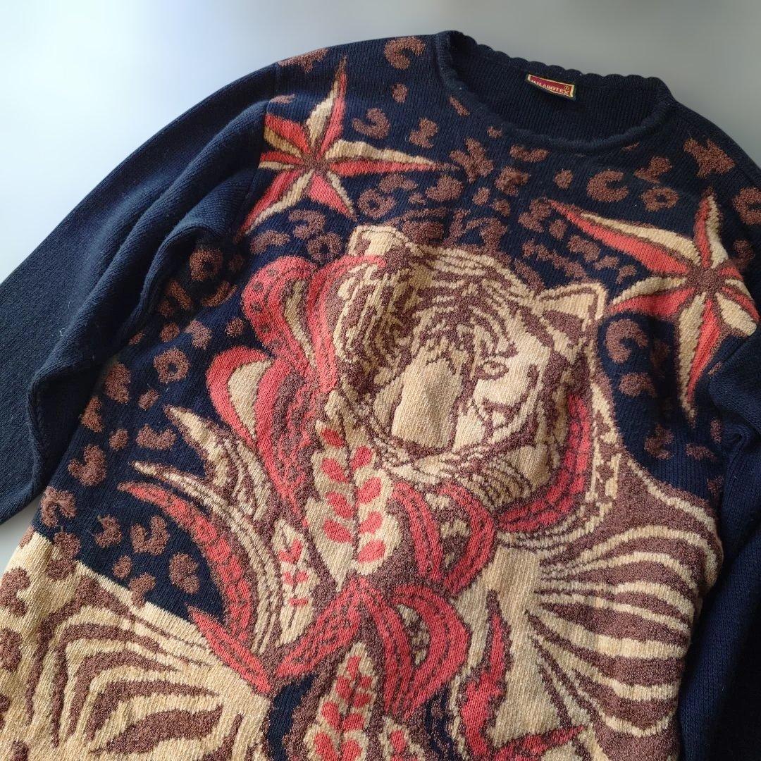 euro women knit op tiger