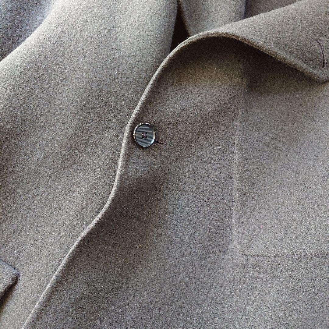 Calvin Klein wool ｗrap long coat 50