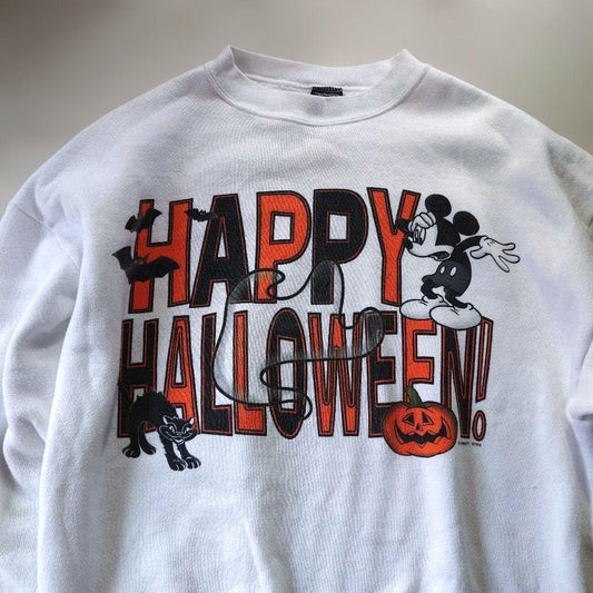 90s MICKEY unlimited HALOWEEN sweat sz xl