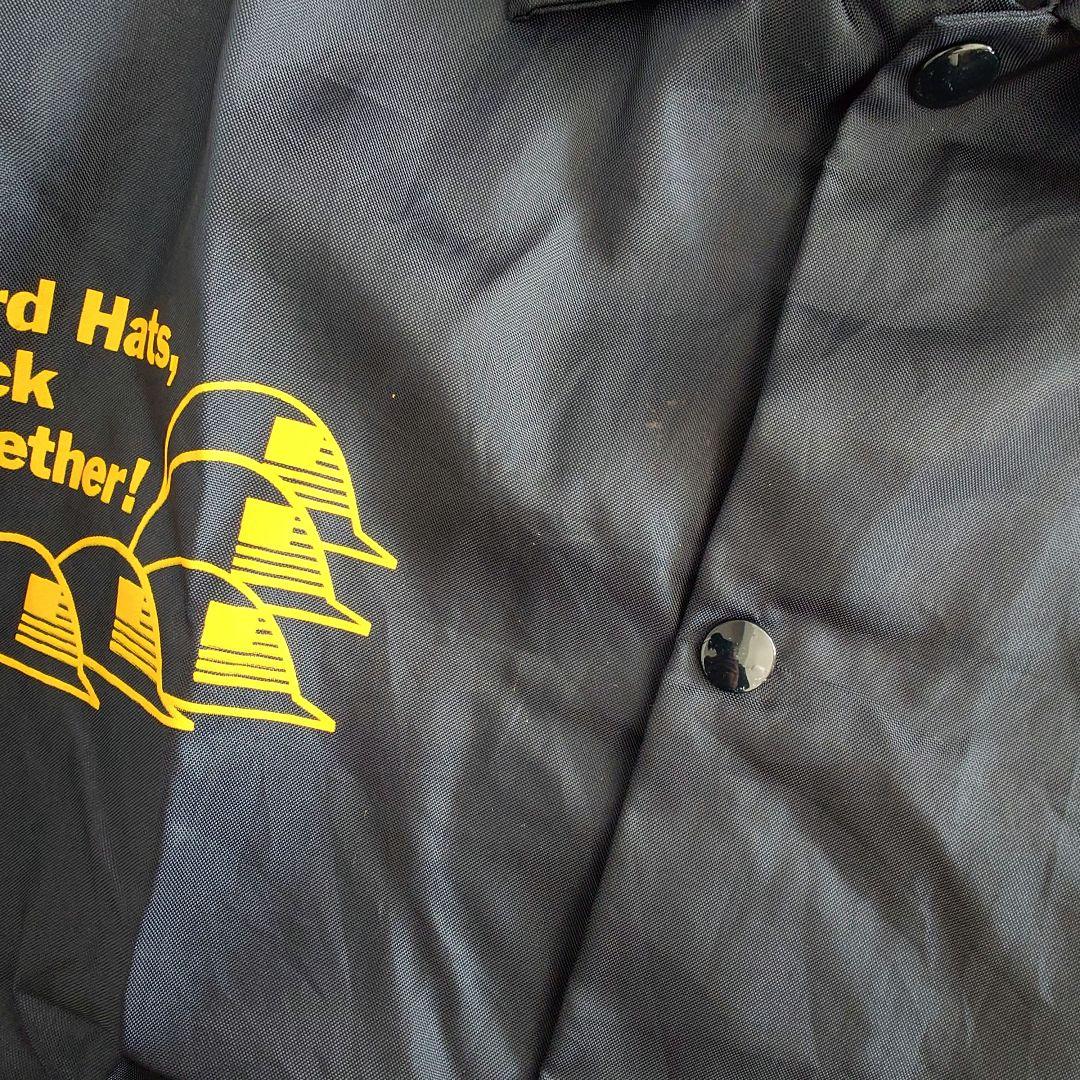 Old Nylon Coach Jacket オールド　古着　ユーズド　ナイロンウインドブレーカー　L　コーチジャケット