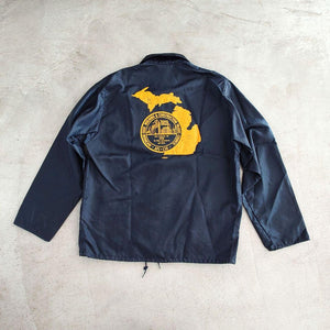 Old Nylon Coach Jacket オールド　古着　ユーズド　ナイロンウインドブレーカー　L　コーチジャケット