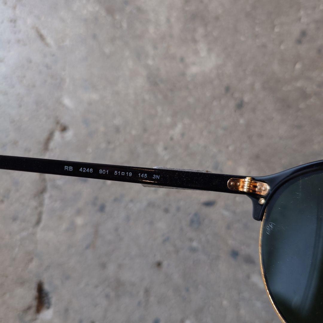 Ray-Ban クラブマスター RB4246 901 51-19 3Nイタリア製