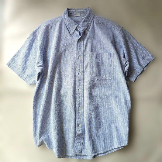 whitefish bay seersucker shirts L