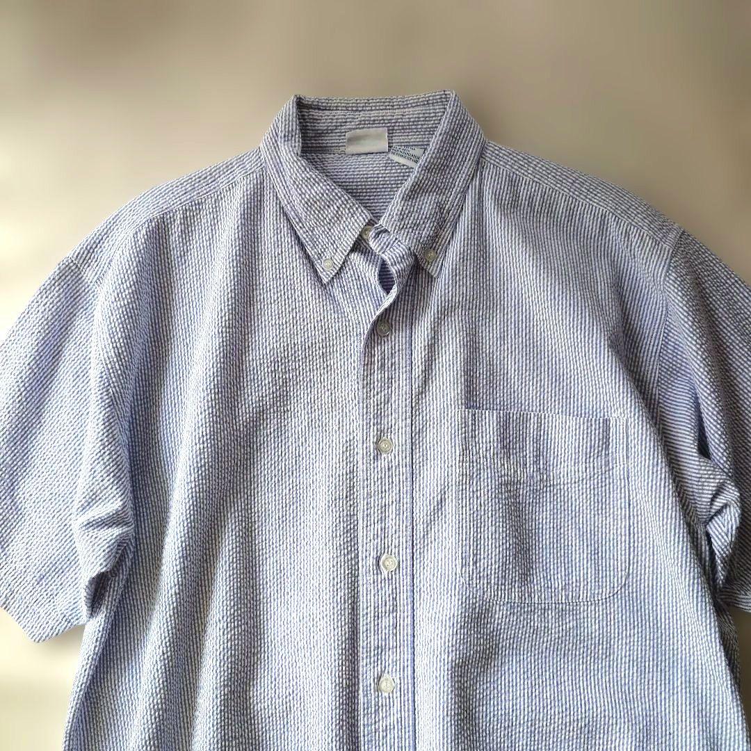 whitefish bay seersucker shirts L