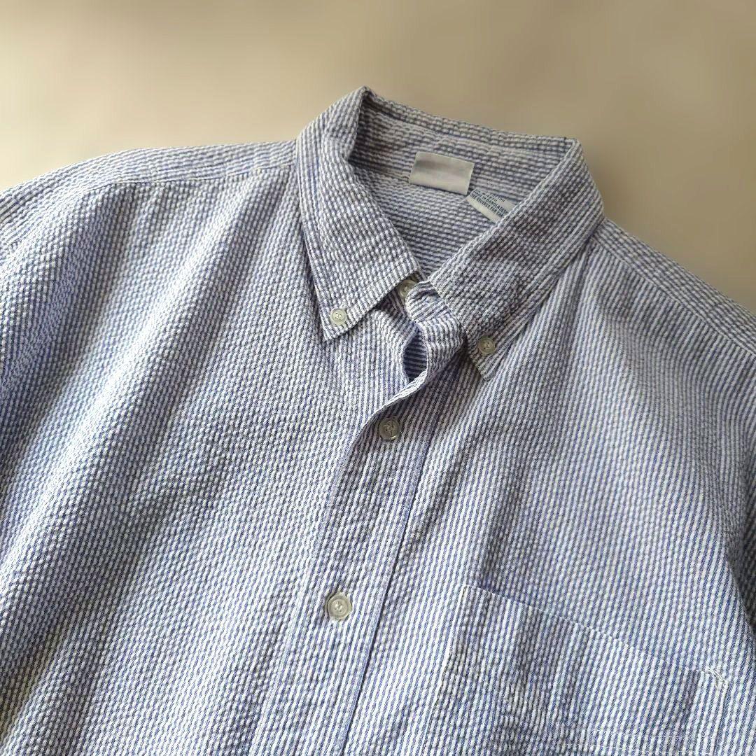 whitefish bay seersucker shirts L