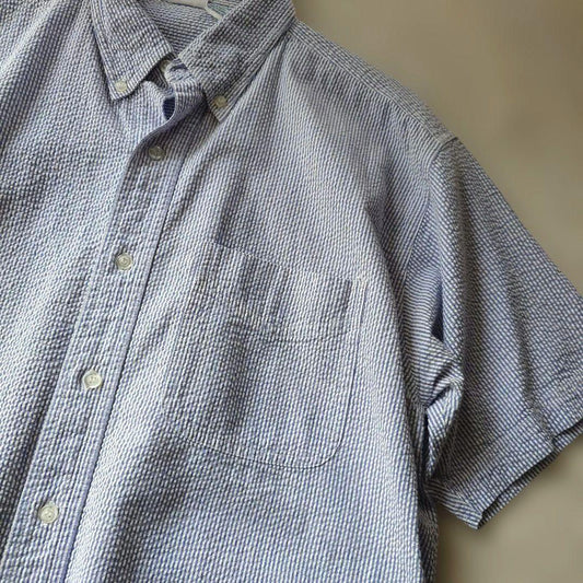 whitefish bay seersucker shirts L