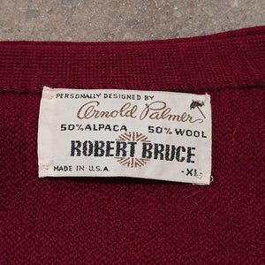 Robert Bluce Made in USA knit cardigan XL