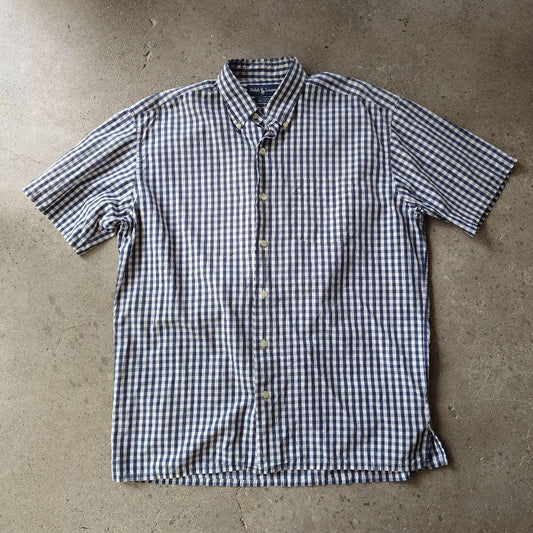 POLO RALPHLAUREN GREGGOR ss check shirts ポニー無し